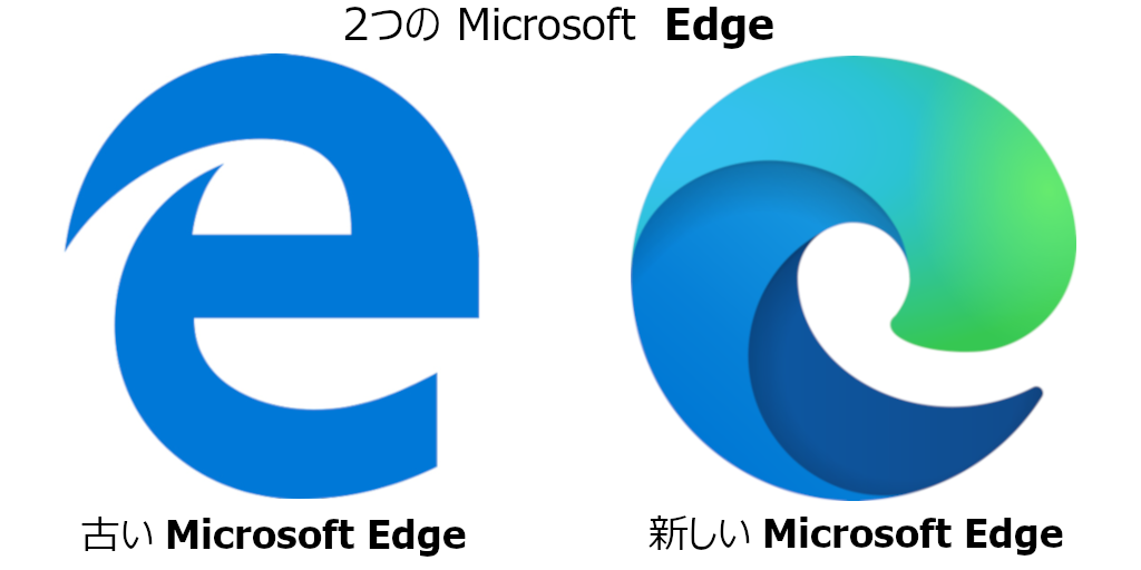 古い Microsoft Edge と新しい Chromium版 Microsoft Edge 紛らわしい 2つの Microsoft Edge Amk 情報館